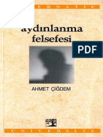 Ahmet Çiğdem - Aydınlanma Felsefesi - Ağaç Yay-1993