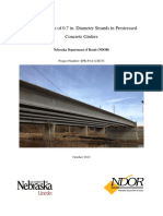 Implementation of 0.7 In. Diameter Strands in Prestressed Concrete Girders