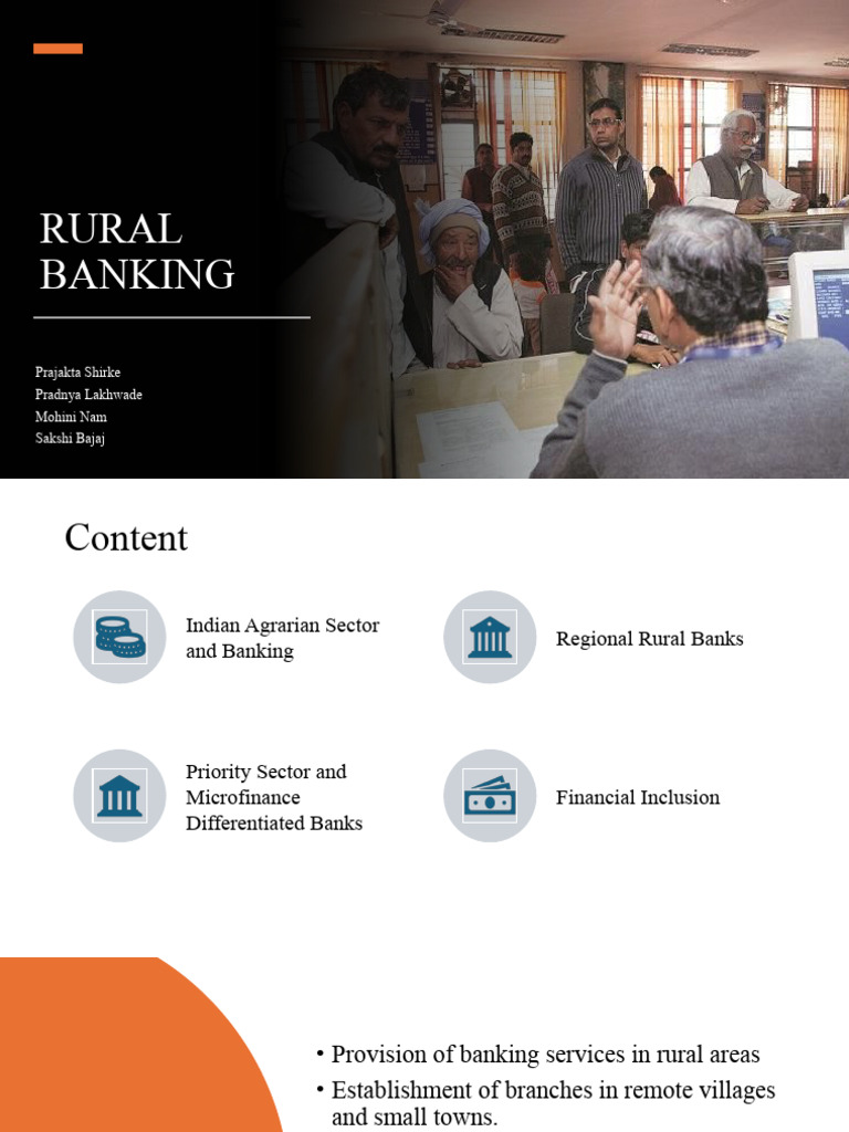 Rural Banking for Agrarian India | PDF