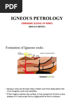 Introduction To Igneous Rocks