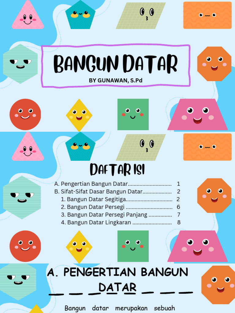 Modul Ajar Bangun Datar Kelas 7 | PDF