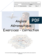 Exercices Anglais - Correction