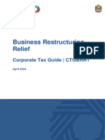 Business Restructuring Relief: Corporate Tax Guide - CTGBRR1