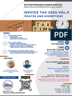 Flyer Webinar Service Tax Vol.3