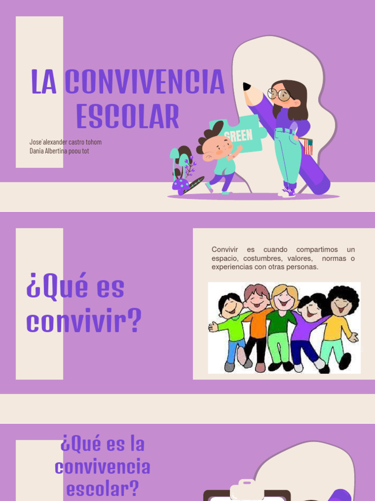 Estrategias para la Convivencia Escolar | PDF | Escuelas | Enseñando