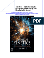 Free Download Chemical Kinetics From Molecular Structure To Chemical Reactivity 2Nd Edition Luis G Arnaut Full Chapter PDF