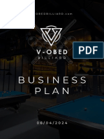 Business Plan Billiard