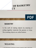 Design of Basketry Product-week 3 4th quaarter