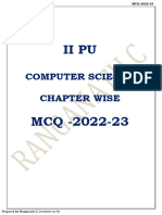 Ii Pu CS MCQ - Key Answer-2022-23