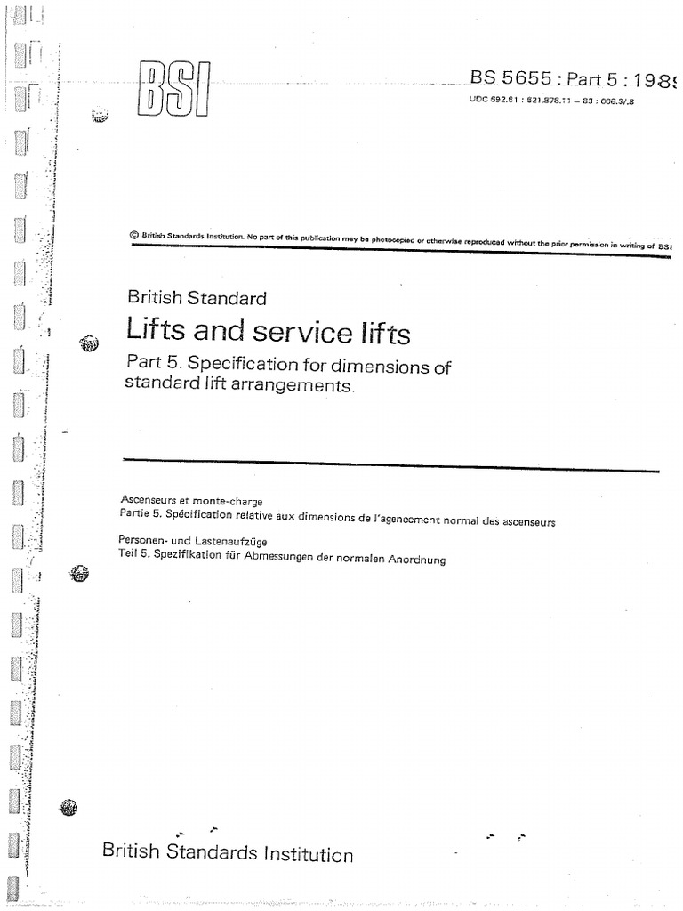 Are British Standards Law