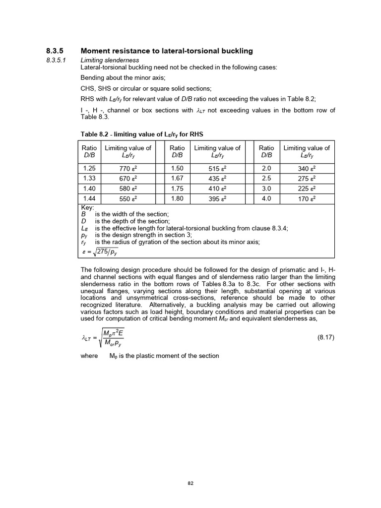 Lateral-Torsional Buckling Guidelines | PDF | Buckling | Continuum ...