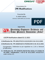 Udcpr Modifications Presentation PPT 13 12 2021 R1