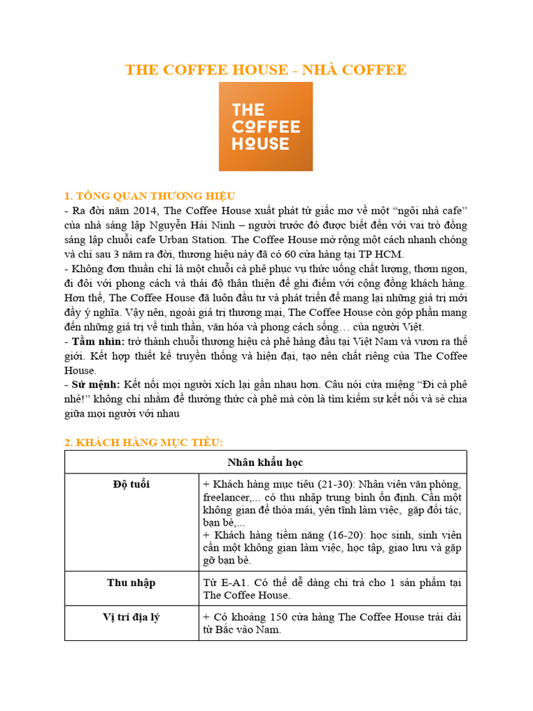 The Coffee House | PDF