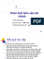 Chương 3 Phân Tích Báo Cáo Tài Chính