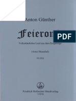 Anton Günther - Feieromd (Pvg)