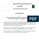 Com - Prorogation Du Délai de Souscription Des Déclarations - FR