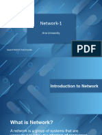 01 Introduction To Network