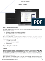 Android - Studio - Tutorialspoint