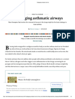 Unplugging asthmatic airways