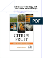 Free Download Citrus Fruit Biology Technology and Evaluation 2Nd Edition Milind Ladaniya Full Chapter PDF