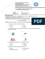 Soal PAS Tema 6 KLS