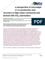 Microalgal Bioreinfery Review