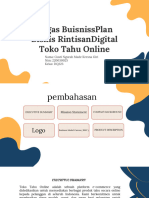 Contoh Bisnis Plan Rintisan Bisnis Digital