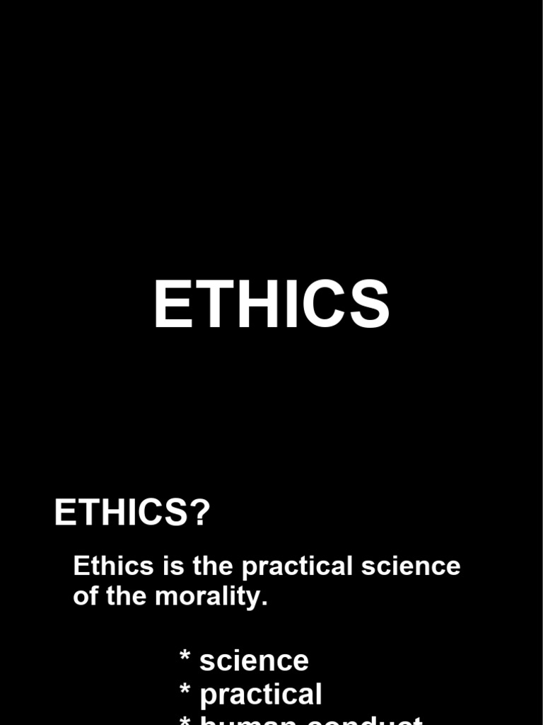 Understanding Ethics and Human Acts | PDF | Science & Mathematics