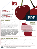 Cherries Fact Sheet