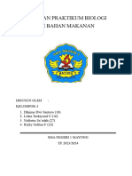 Laporan Praktikum Biologi