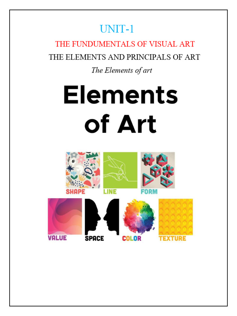 unit-1-the-fundumentals-of-art-pdf-shape-composition-visual-arts