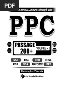 PPC Vol 1 (Passage) @SolomonBhai