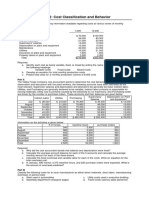 Topic 2 Cost Classification and Behavior CE