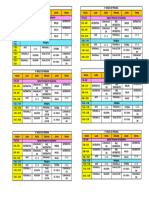 Formato de Horario de Primaria para La Ugel