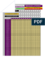 #197 - Redução Lotofácil 20 para 15 Sendo 07 Fixas em 80 Jogos - Cercando 15 Pts