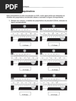 Tabela de Conversão Polegadas para mm | PDF