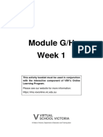 F Maths GH Week 1 Print Materials