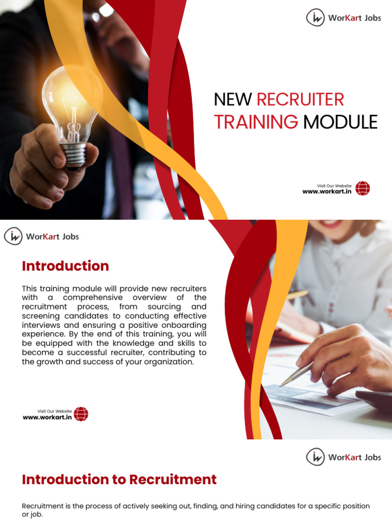 New Recruiter Training Edited | PDF | Recruitment | Employee Retention