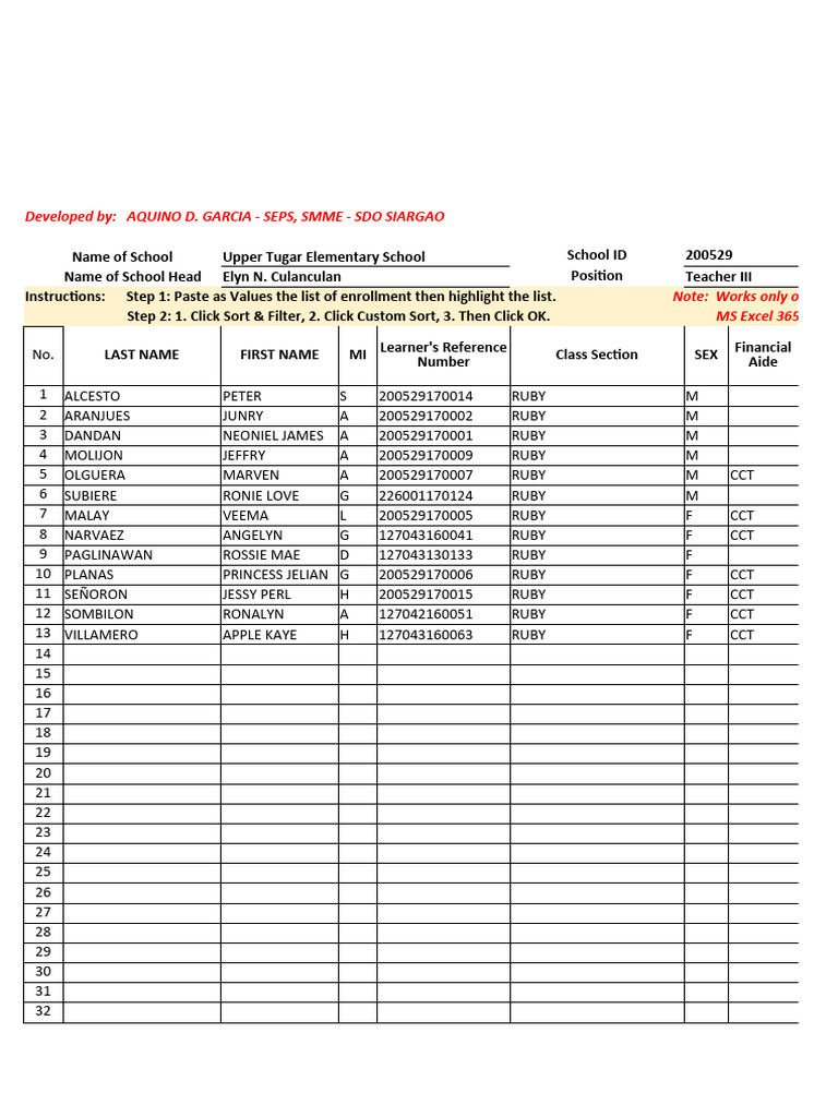 Natg6 Stratified Sampling Template Pdf