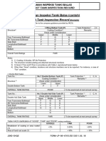 JP06-47 Ballast Tank Inspection Record