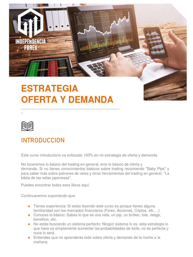 Estrategia de Oferta y Demanda en Trading | PDF | Oferta (economía ...