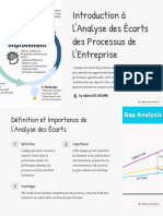 Introduction À L'analyse Des Écarts Des Processus de L'entreprise