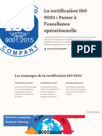 La Certification ISO 9001: Passer À L'excellence Opérationnelle