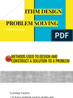 Unit-7 Algorithm Design Problem Solving Part2