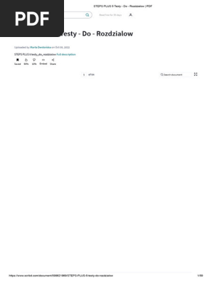 STEPS PLUS 5 Testy - Do - Rozdzialow _ PDF