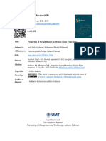 Properties of Graph Based On Divisor-Euler Functions