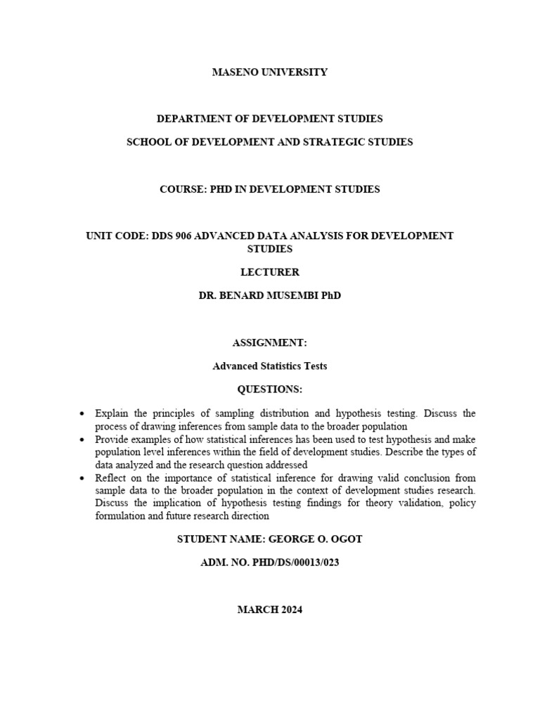 Dds dr musembi pdf standard error statistics