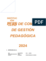 Pedagógico INSTITUCIÓN EDUCATIVA 0740