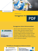  Keanggotaan Muhammadiyah