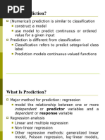 Linear Regression & SVM